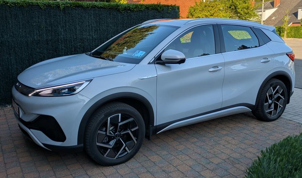 BYD ATTO 3 COMFORT 2024 17000km, Auto's, BYD, Particulier, ATTO 3, 360° camera, Aangepast voor mindervaliden, ABS, Achteruitrijcamera