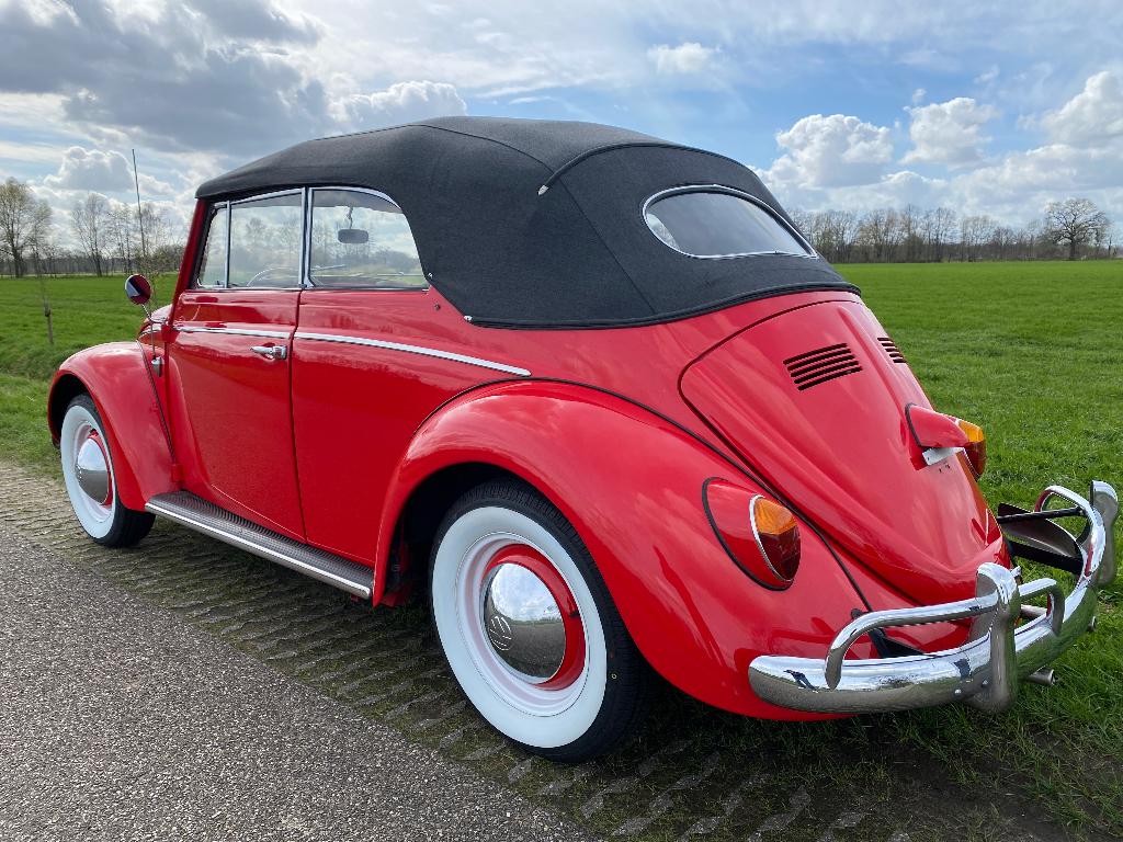 kever cabrio 1962 als nieuw, foto 6