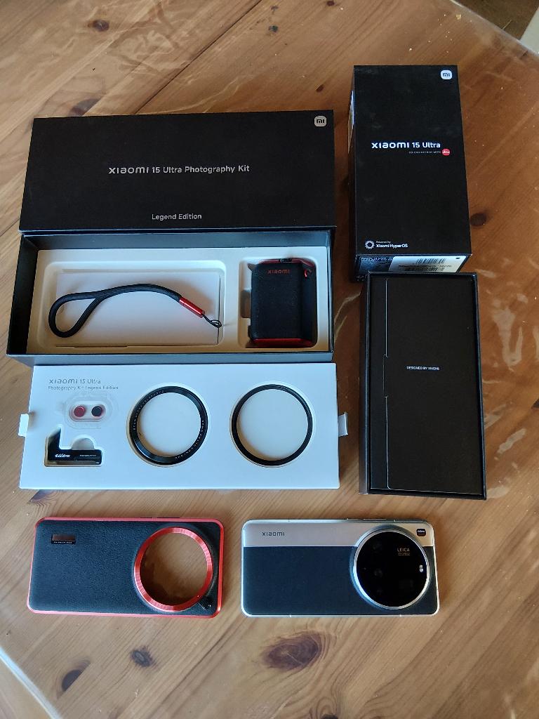 Xiaomi 15 Ultra 512 Go + kit de photographie + étui Neewer, Télécoms, Enlèvement ou Envoi, Comme neuf