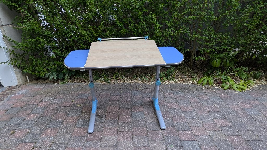 Table pour enfants, Maison & Meubles, Bureaux, Autres marques, Bleu, Enlèvement, Utilisé