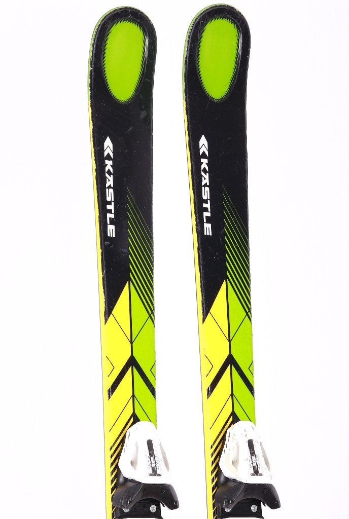 150 cm freestyle ski's KASTLE XX75 COLBY Jr., Black/yellow, Overige merken, 140 tot 160 cm, Gebruikt, Verzenden