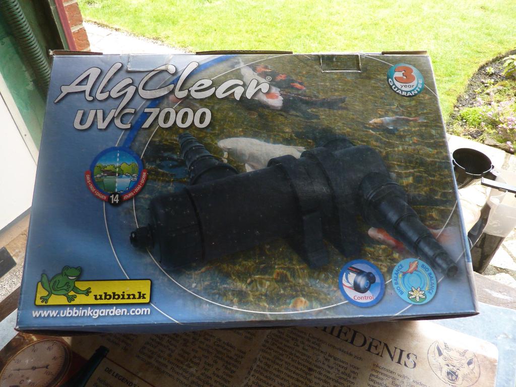 Filtre UV pour une eau claire/sans algues, Enlèvement, Neuf, Filtre de bassin