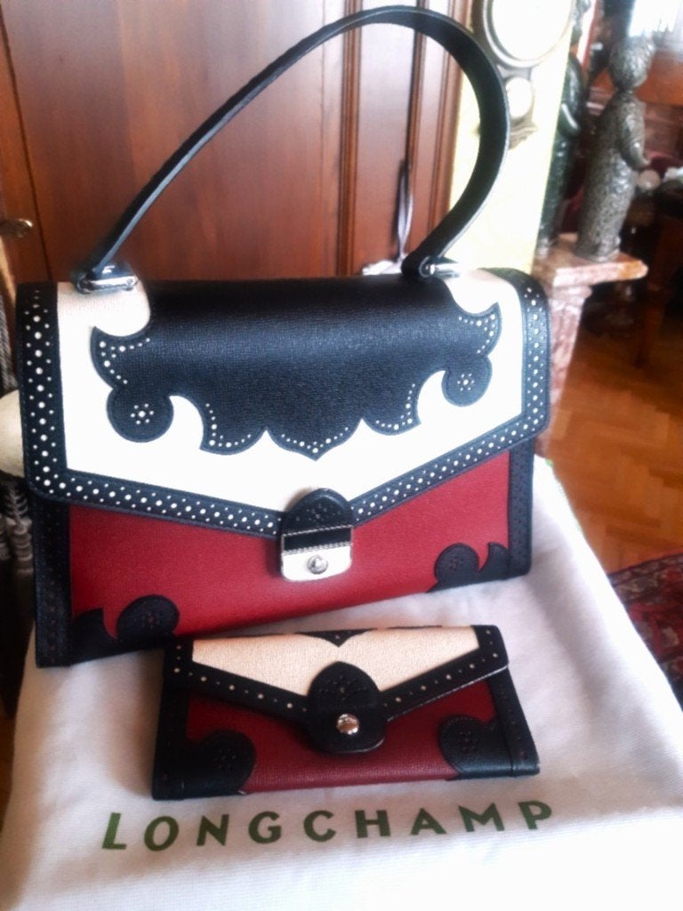 LONGCHAMP - Sac à main & portefeuille - Modèle "L'Effrontée", Enlèvement ou Envoi, Neuf, Autres couleurs, Sac à main