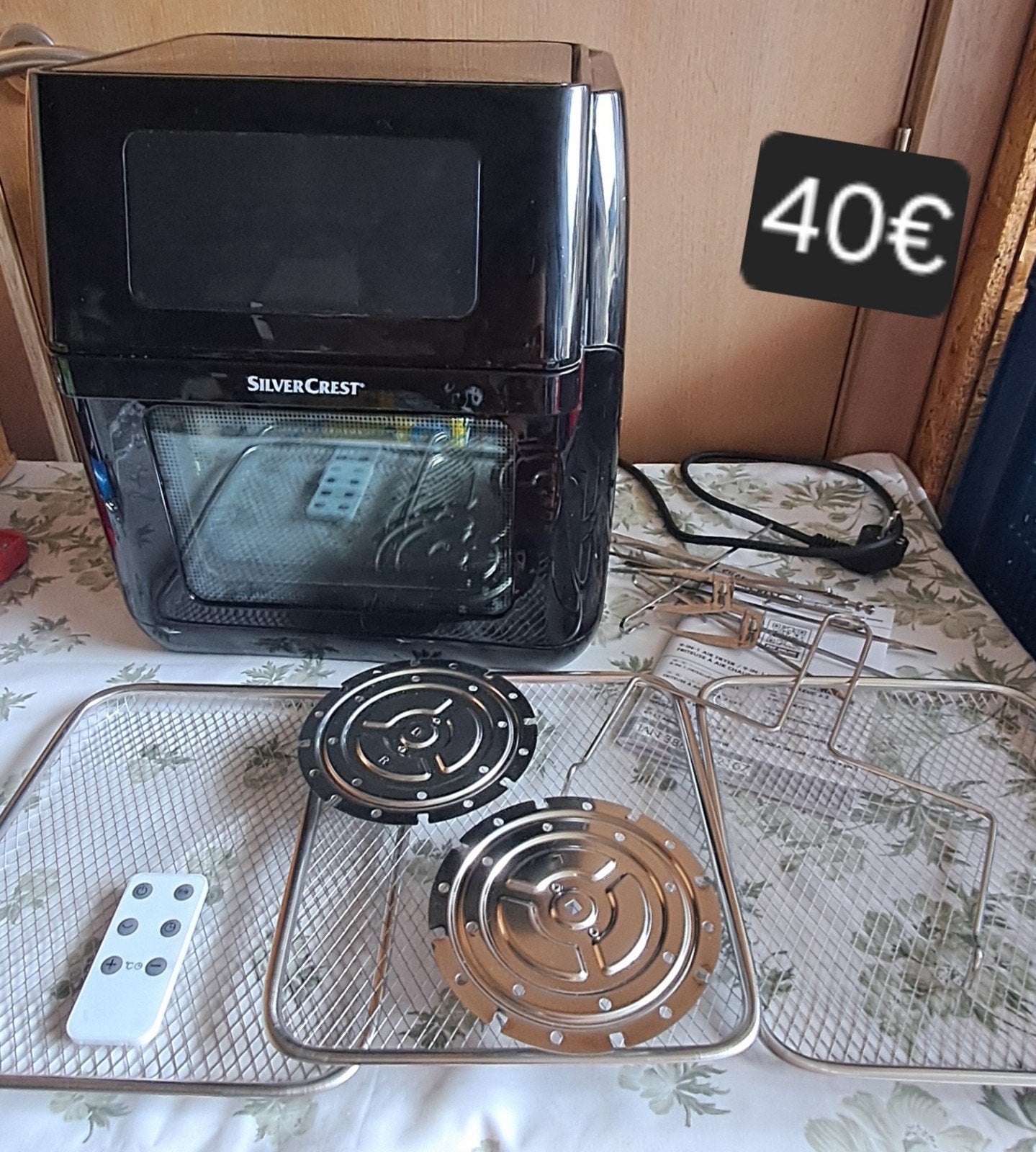 Airfryer 9-in-1 Silvercrest, Electroménager, Friteuses à air, Enlèvement, Comme neuf, Friteuse à air
