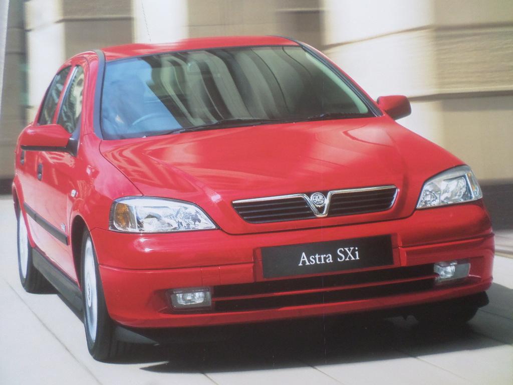 Opel Astra Vauxhall 2002 Brochure, Ophalen of Verzenden, Opel