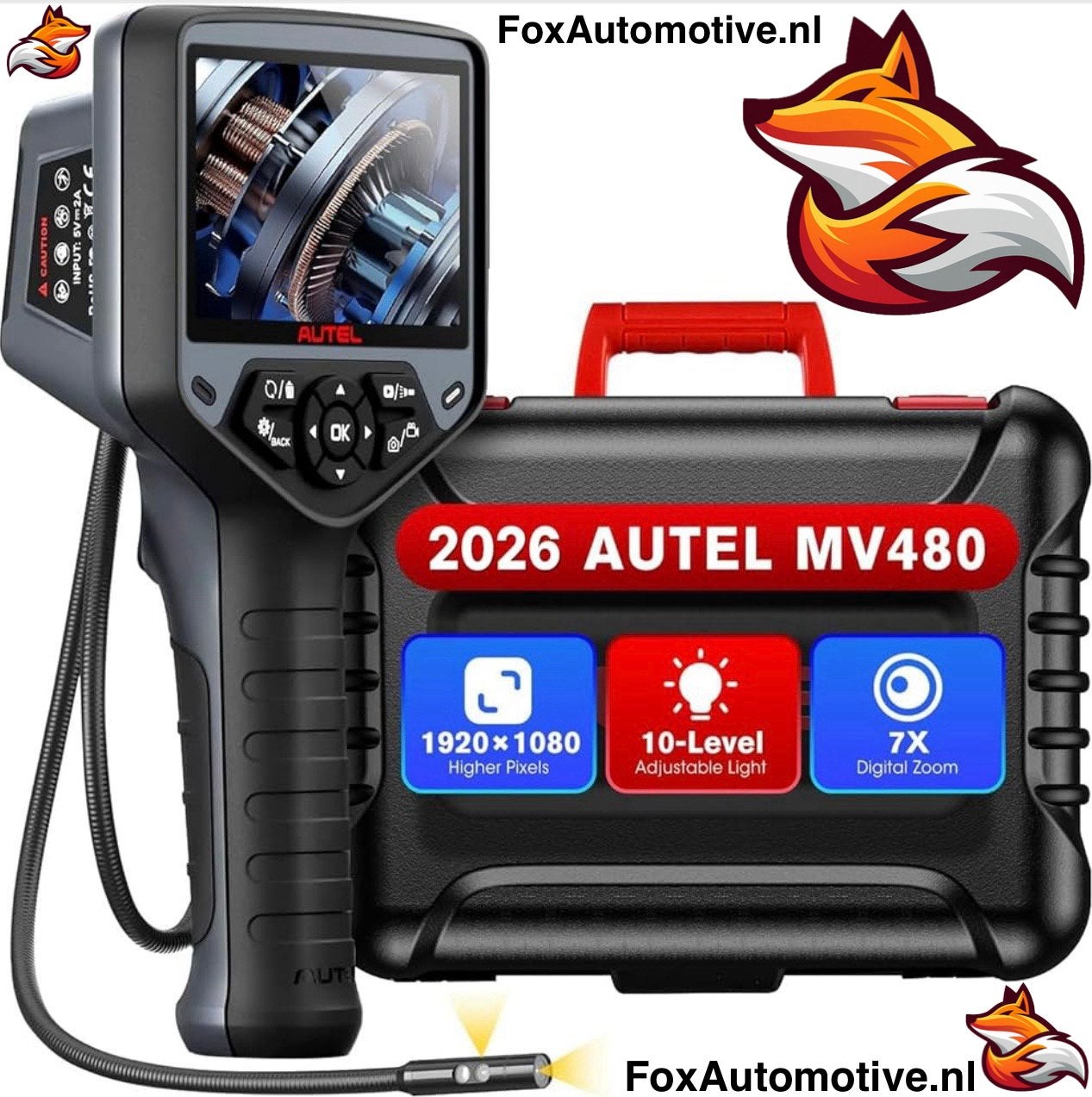 Autel MV480 videoscoop (Full-HD) autel camera, Enlèvement ou Envoi