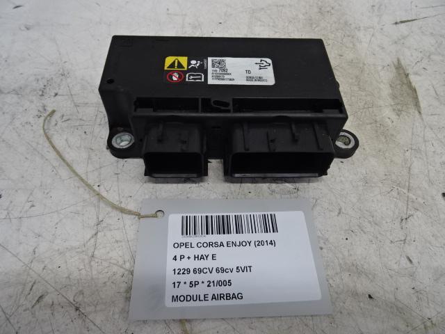 COMPUTER AIRBAG Opel Corsa E (01-2014/-) (13584587), Auto-onderdelen, Gebruikt, Opel