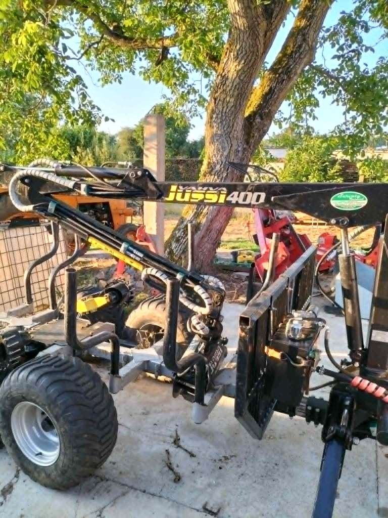 remorque forestière 2t pour micro tracteur, Articles professionnels, Enlèvement, Autre, Autres types