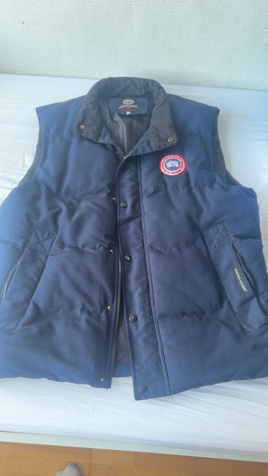canada goose bodywarmer, Vêtements | Hommes, Blousons sans Manches, Enlèvement, Comme neuf, Autres tailles, Bleu