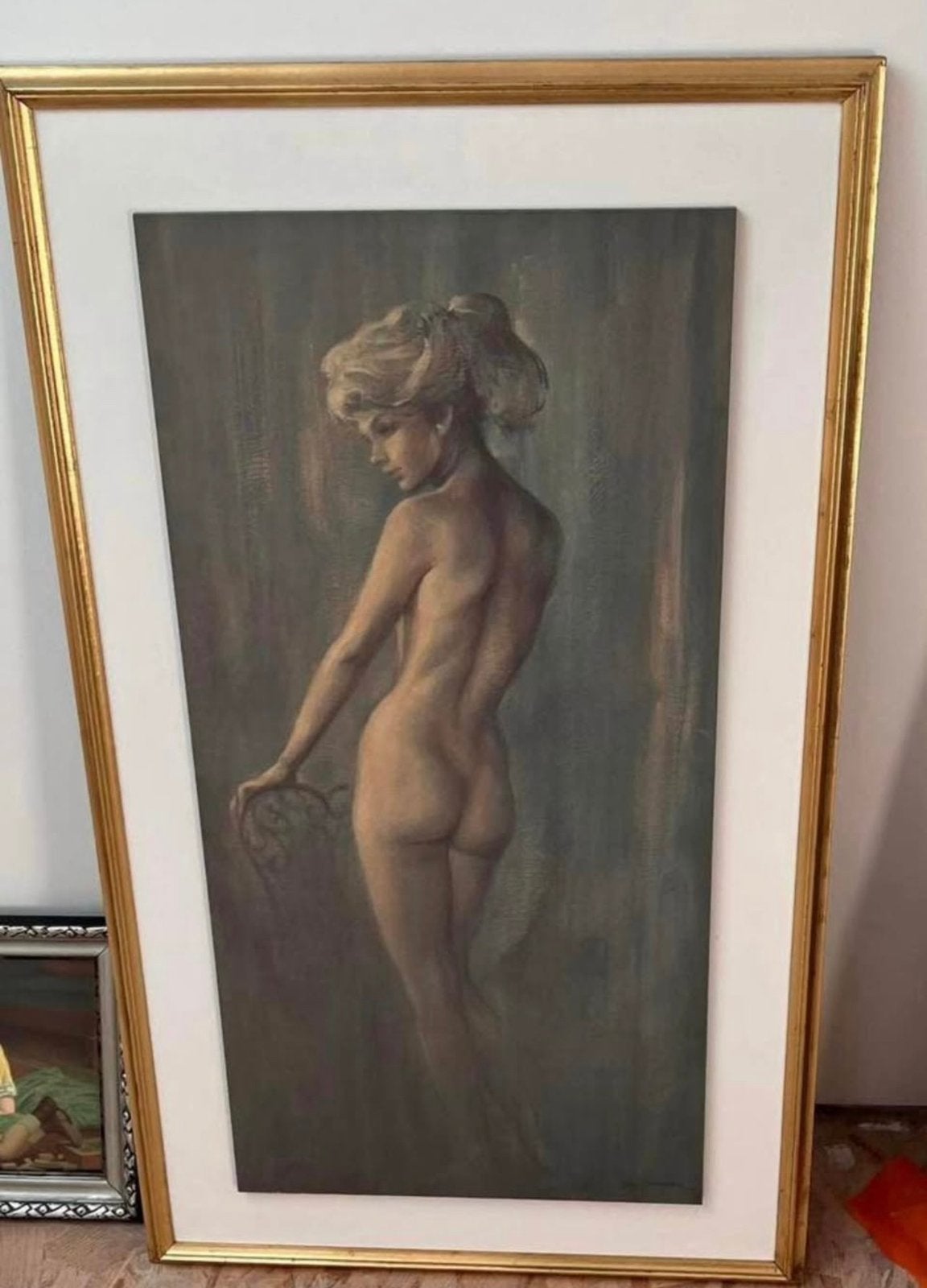 Te koop vintage kader, Ophalen