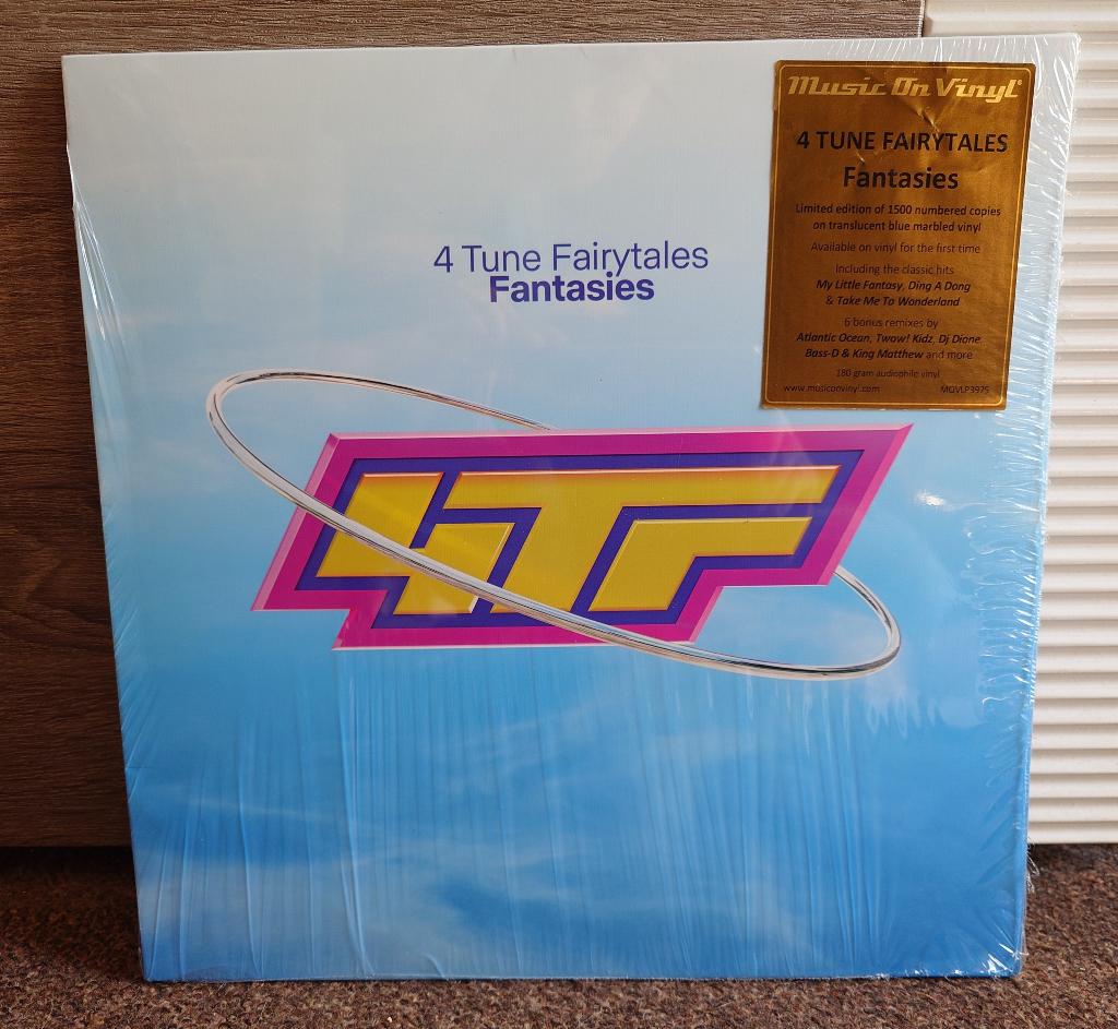 4 Tune Fairytales - Fantasies (Blue Marble Vinyl), Cd's en Dvd's, Vinyl | Dance en House, Limited edition, Verzenden, 1990 - 1999