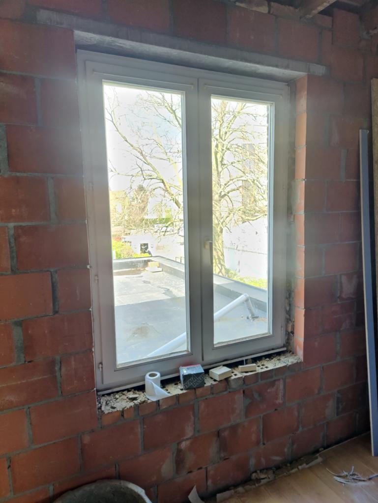Dubbelopendraaiend PVC raam, Doe-het-zelf en Bouw, Ophalen