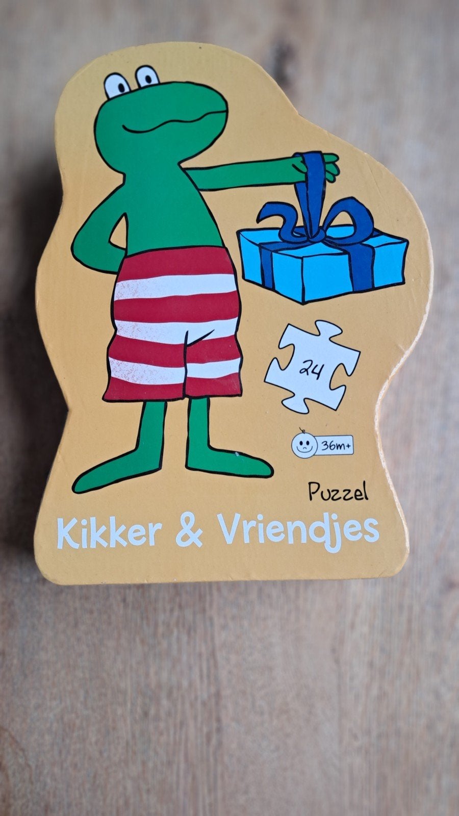 puzzel kikker en vriendjes, Enlèvement ou Envoi, 10 à 50 pièces, Comme neuf, 2 à 4 ans