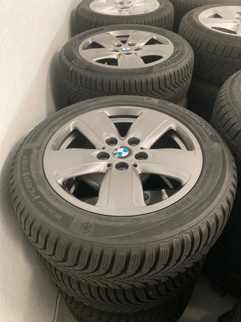 Voor BMW : Orig. winterwielen met premium-merk-winterbanden, Auto-onderdelen, Ophalen, Gebruikt, Banden en Velgen, Winterbanden