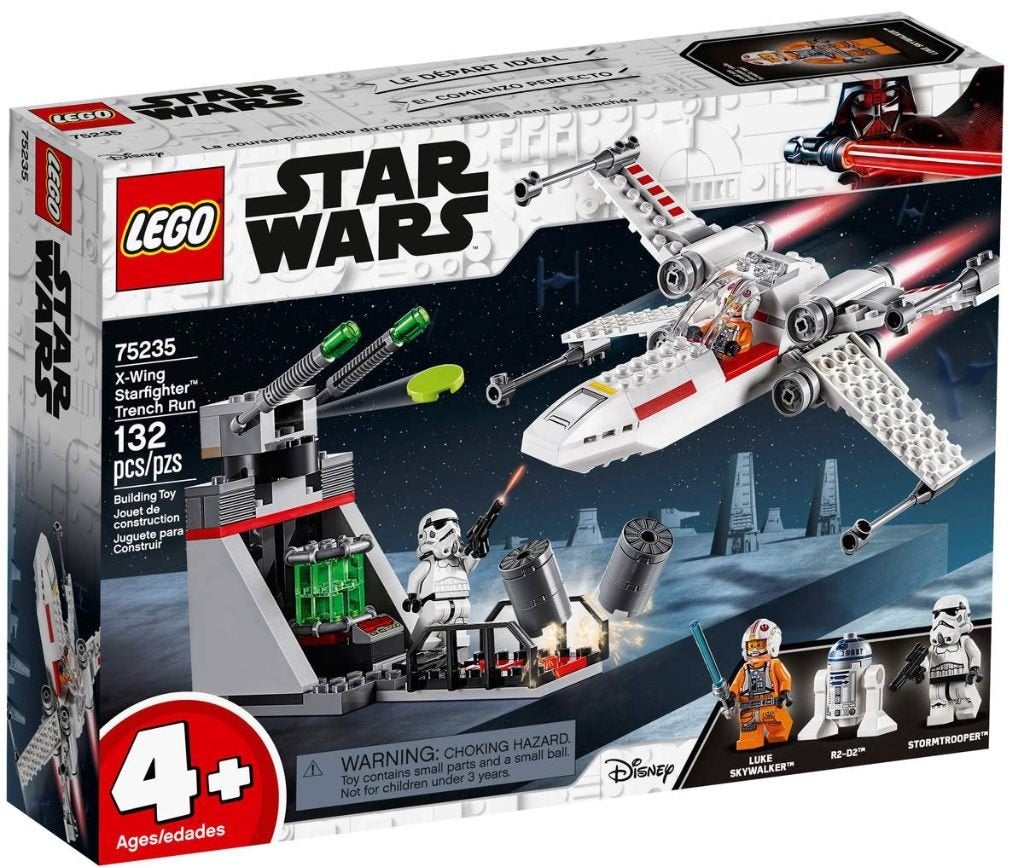 75235 X-Wing Starfighter Trench Run LEGO, Lego, Nieuw, Ophalen of Verzenden, Compleet