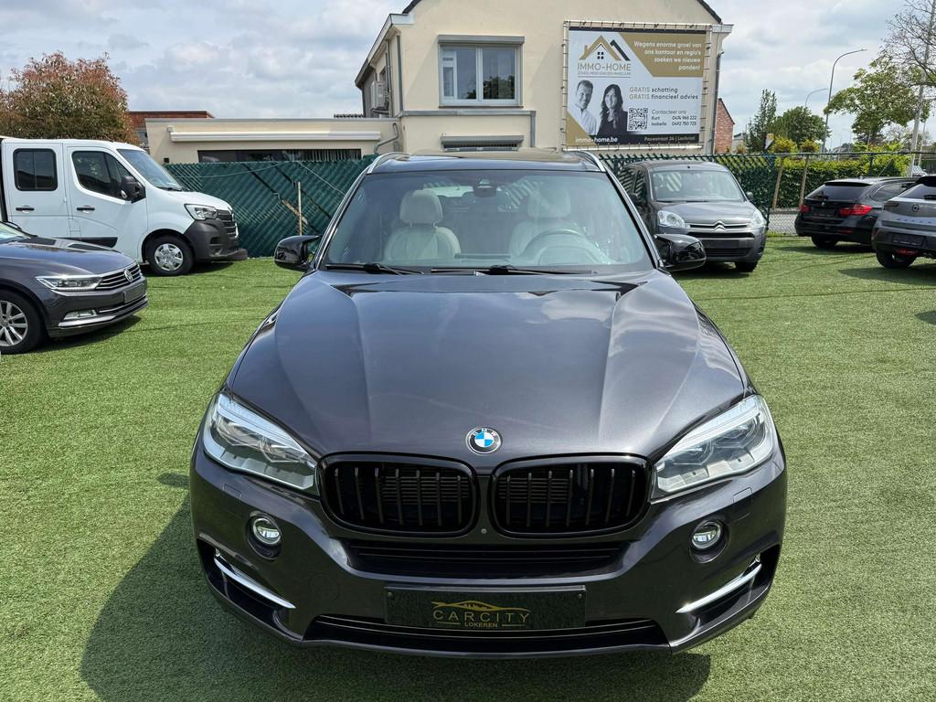 BMW X5 M PHEV 2.0AS xDrive40e°313PK°PANO°FULL OPTION, Auto's, BMW, Automaat, Gebruikt, 4 cilinders, Leder