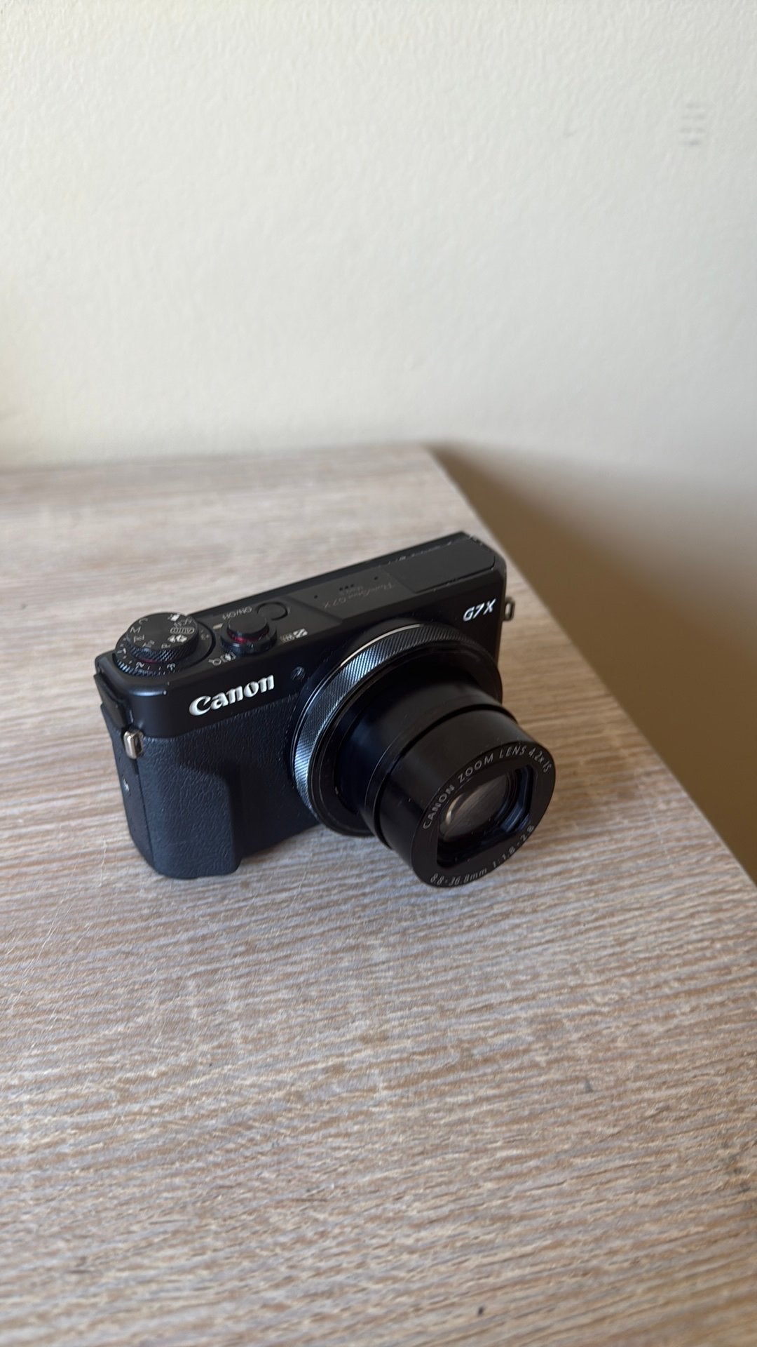 Canon PowerShot G7 X Mark II + batterij + oplader, TV, Hi-fi & Vidéo, Appareils photo numériques, 20 mégapixels, Canon, 4 à 7 fois
