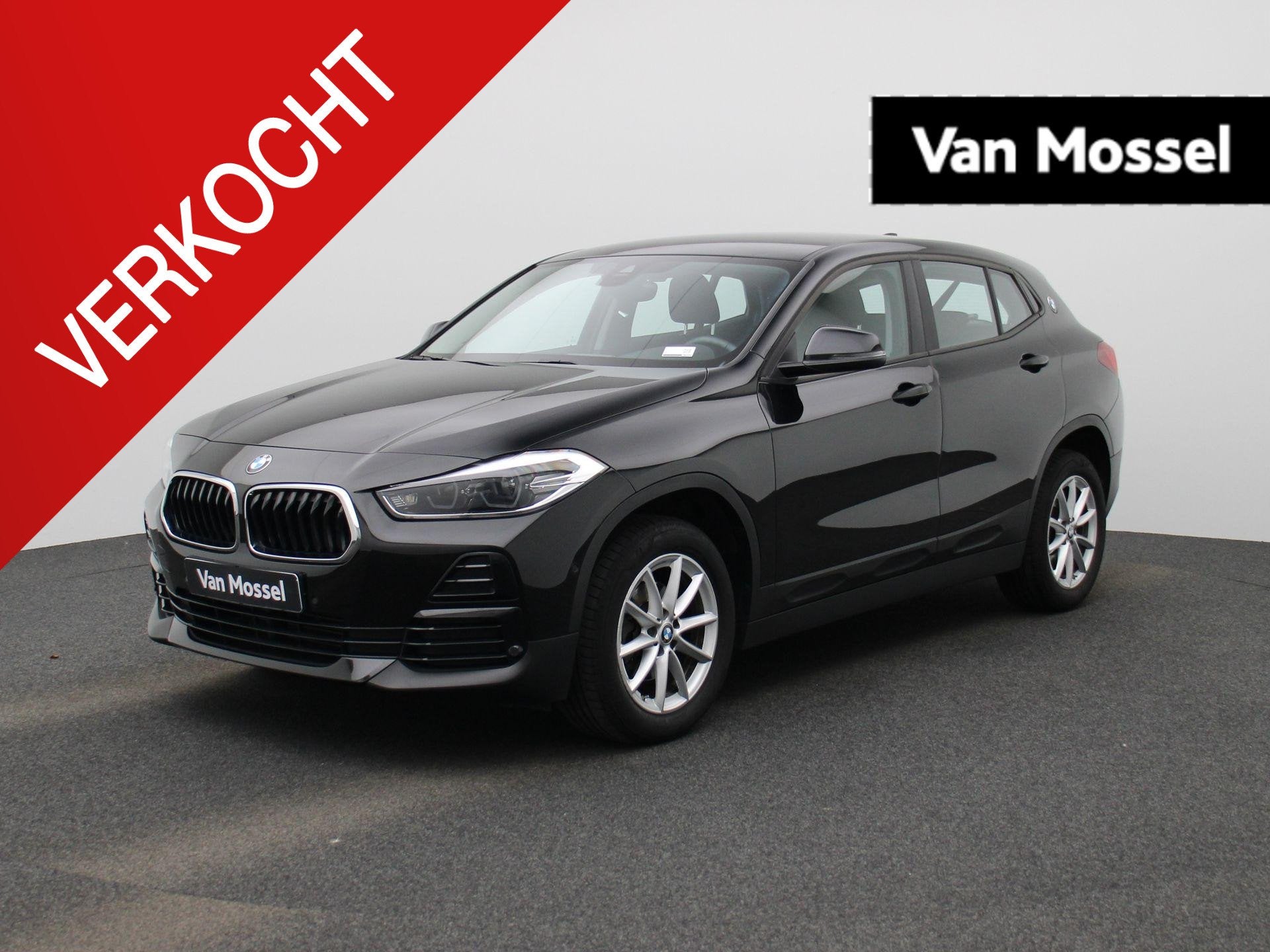 BMW X2 sDrive16dA 85kW DCT, Auto's, BMW, Gebruikt, 116 pk, Zwart, Bedrijf