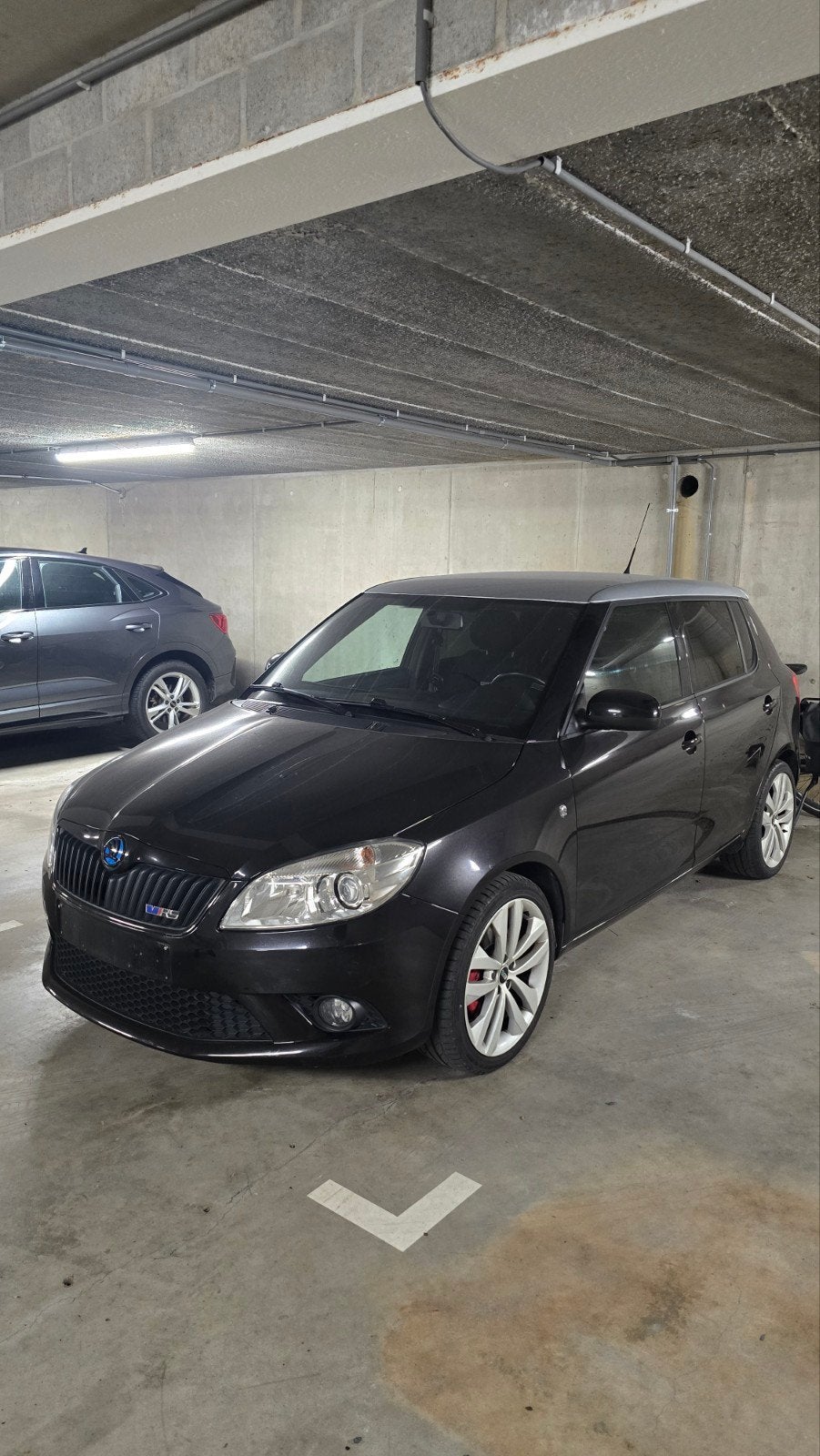 Skoda fabia RS hatchback, Auto's, Stof, Zwart, 4 cilinders, Zwart