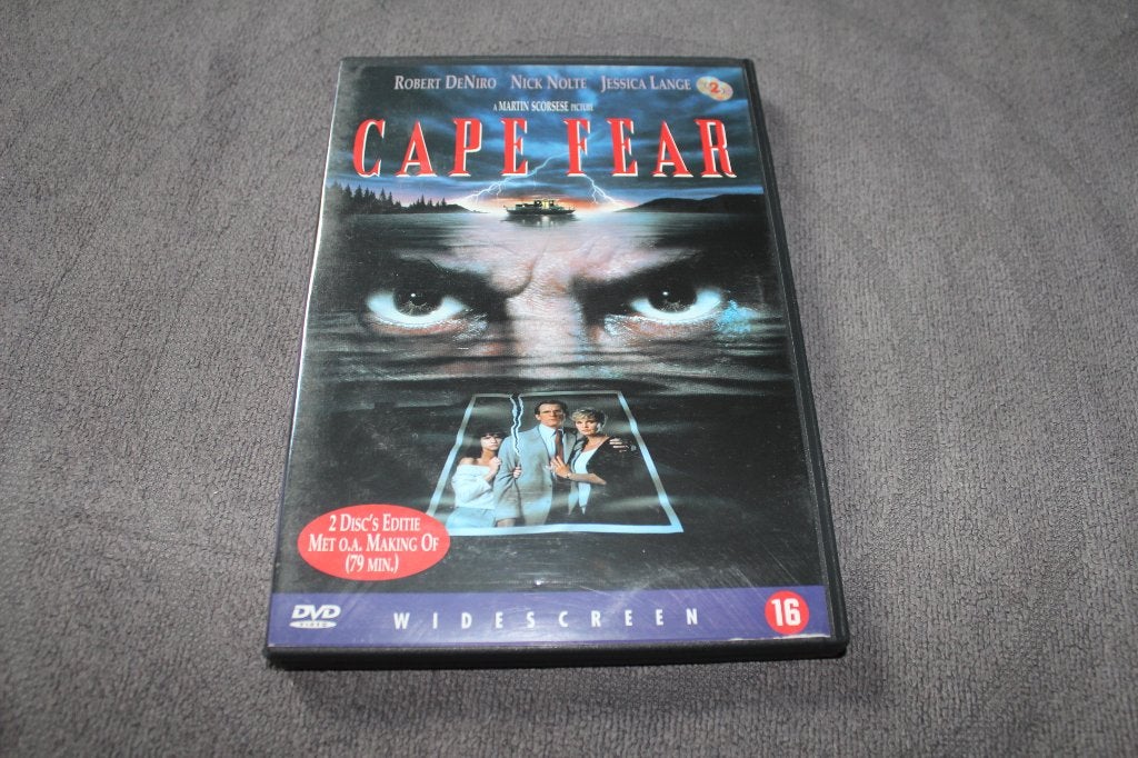 DVD Cape Fear, Cd's en Dvd's, Dvd's | Thrillers en Misdaad, Psychologische thriller, Vanaf 16 jaar, Nederlands, Ophalen of Verzenden