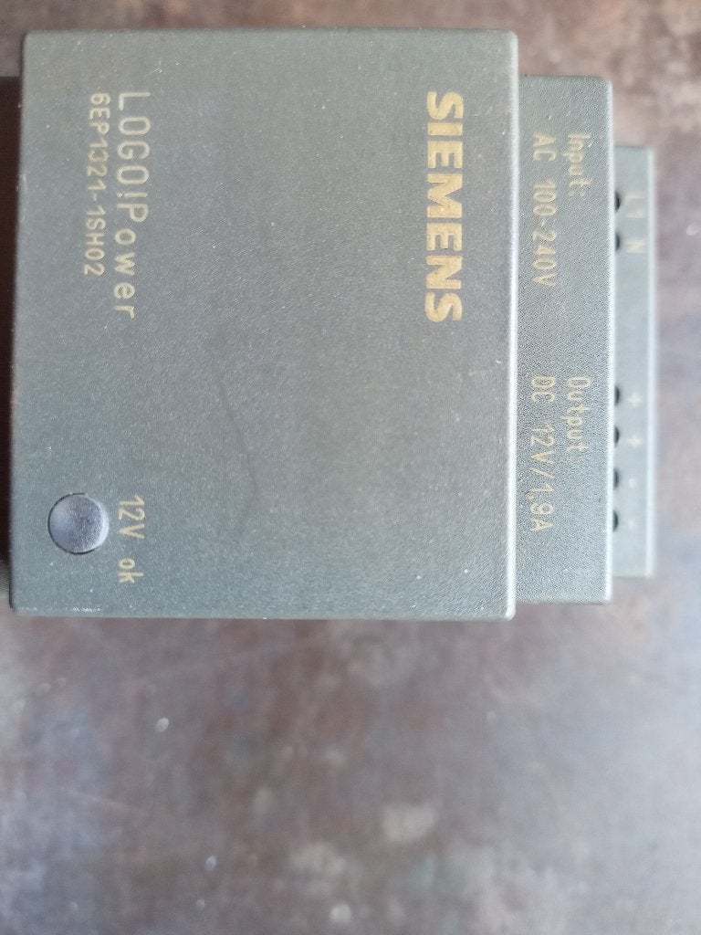 12V dC voeding logo, Enlèvement ou Envoi, Utilisé