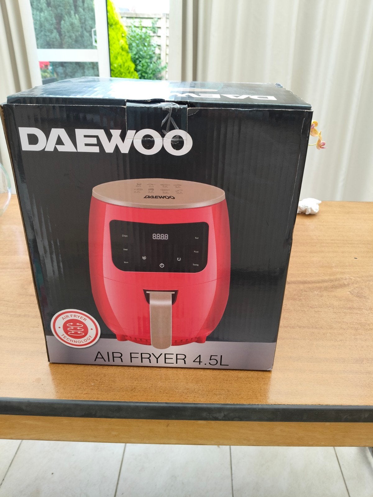 Air Fryer 4.5l, Enlèvement