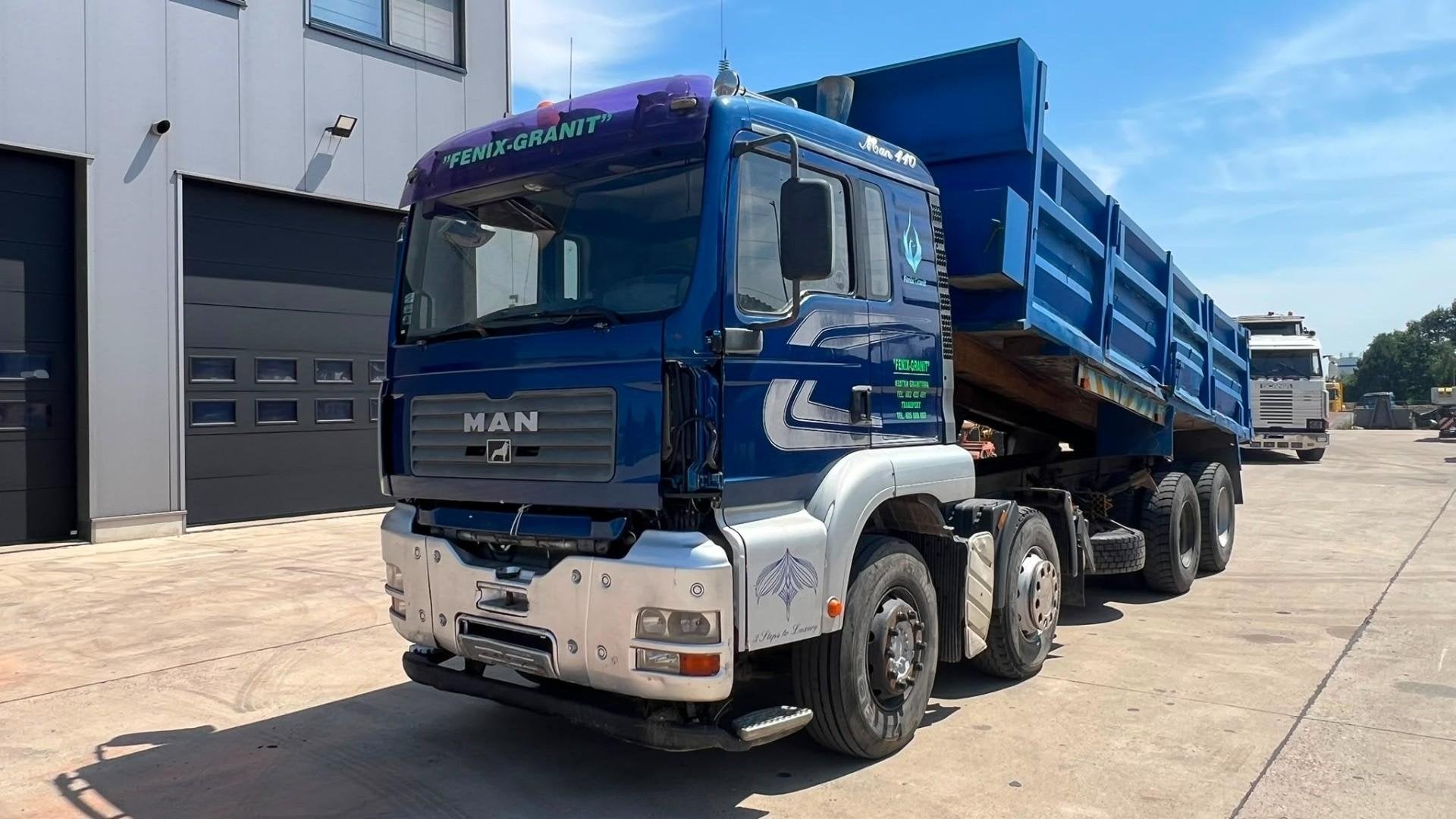 MAN TGA 32.390 (MANUAL GEARBOX / BOITE MANUELLE / LAMES / ST, Achterwielaandrijving, Overige kleuren, MAN, 390 pk