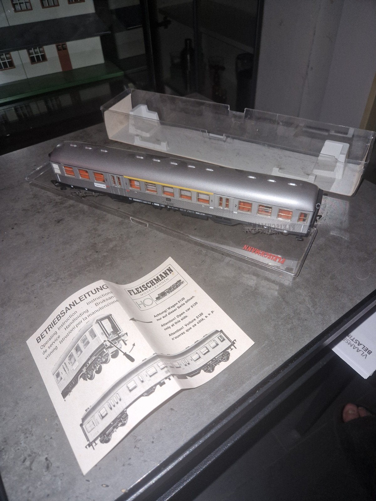 FLEISCHMANN 5021 H0 – DB FRANKFURT

 Fleischmann • H0 •, Hobby en Vrije tijd, Ophalen of Verzenden, Zo goed als nieuw, Gelijkstroom
