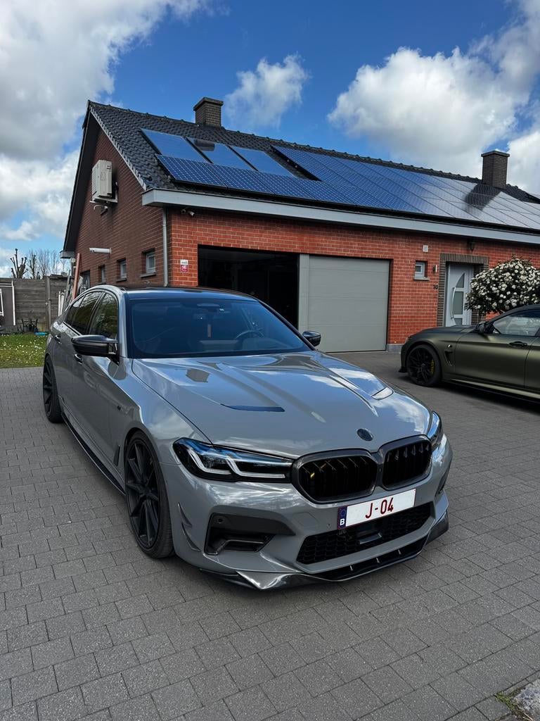 BMW 545e, Auto's, BMW, Particulier, 5 Reeks, Trekhaak, Hybride Elektrisch/Benzine, Euro 6, Berline, 5 deurs, Automaat, Zilver of Grijs