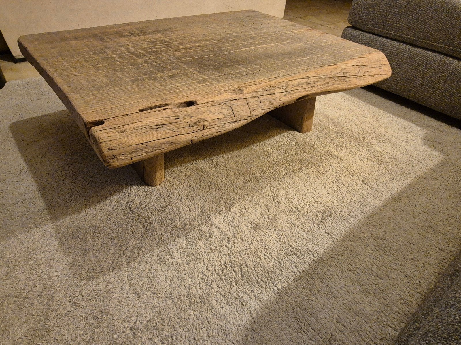 eiken salontafel coffeetable bijzetafel, Ophalen