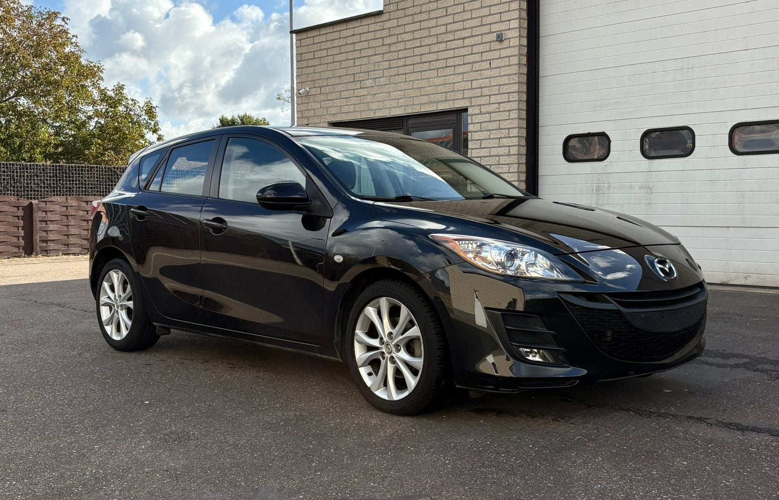 Mazda 3 1.6 Benzine | 2010 | 12M garantie, Autos, Achat, Boîte manuelle, Noir, 5 portes
