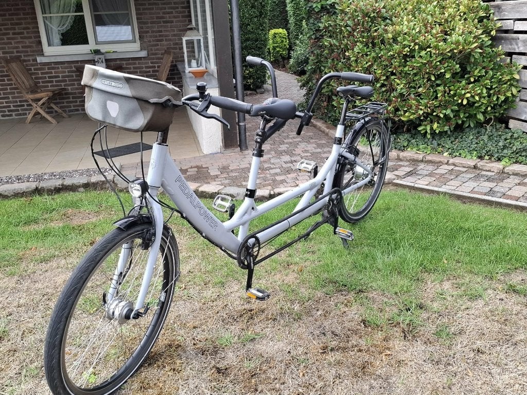 Zeer goed onderhouden tandem, 51 à 55 cm, Frein sur jante, Enlèvement, Pedal power