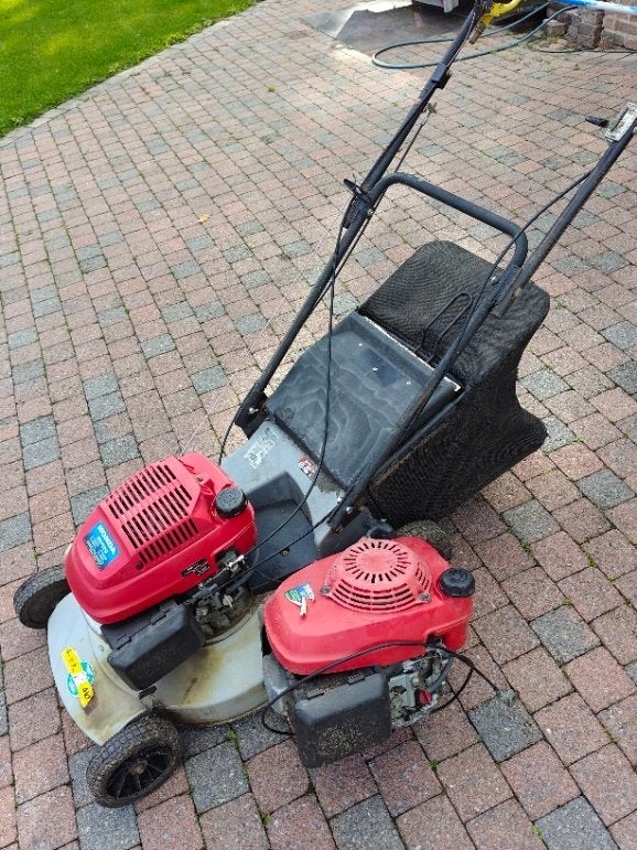 grasmaaier Honda 5.5, Ophalen