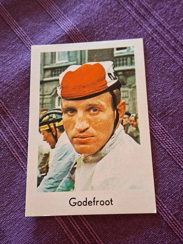 Prentje/Chromo : Walter Godefroot, Ophalen of Verzenden, Zo goed als nieuw, Poster, Plaatje of Sticker