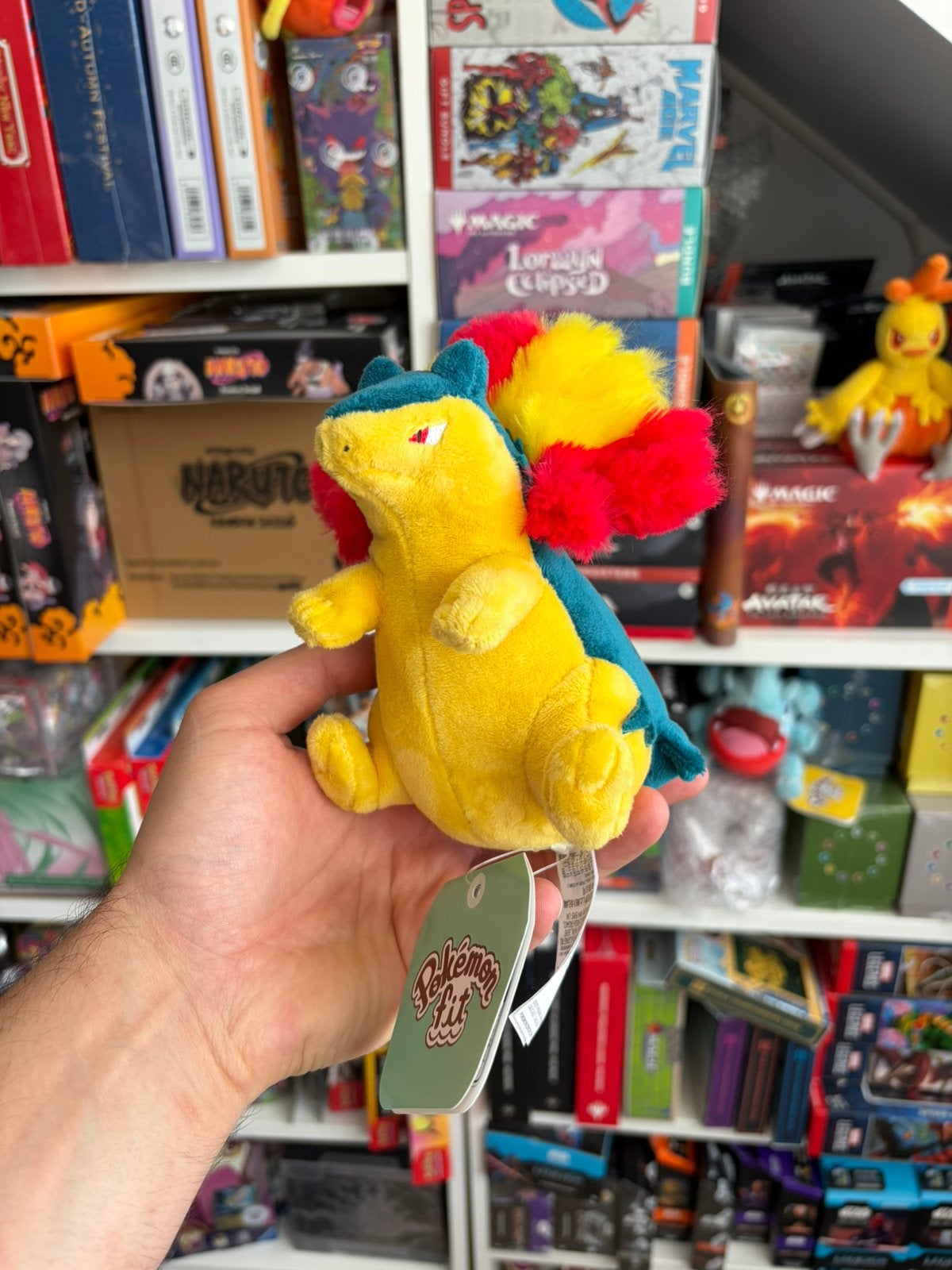 Pokémon Center Typhlosion Fit Plush 2021 – Japan Exclusive, Enfants & Bébés, Jouets | Peluches, Pokémon, Enlèvement ou Envoi