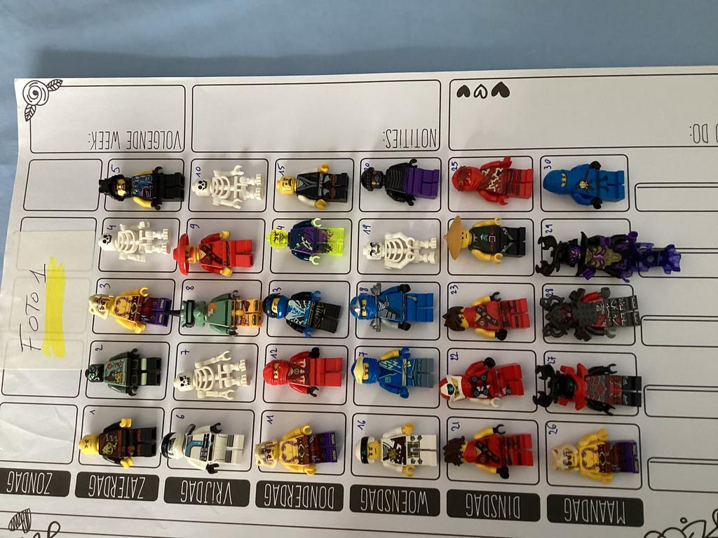 Lego ninjago figuurtjes, Ophalen of Verzenden, Zo goed als nieuw, Lego, Ninjago