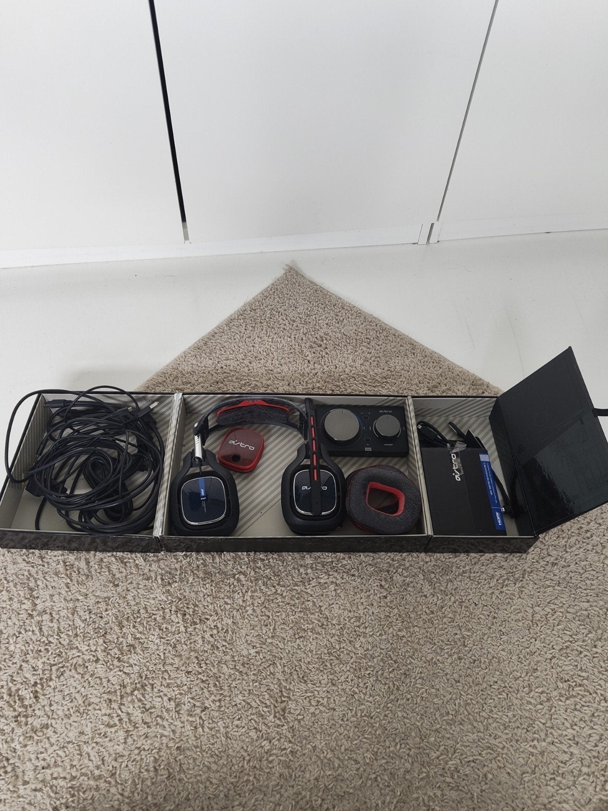 Astro A40 TR + MixAmp Pro + accessoires –PS4/PS5/PC–compleet, TV, Hi-fi & Vidéo, Pliable, Autres marques, Gaming, Enlèvement