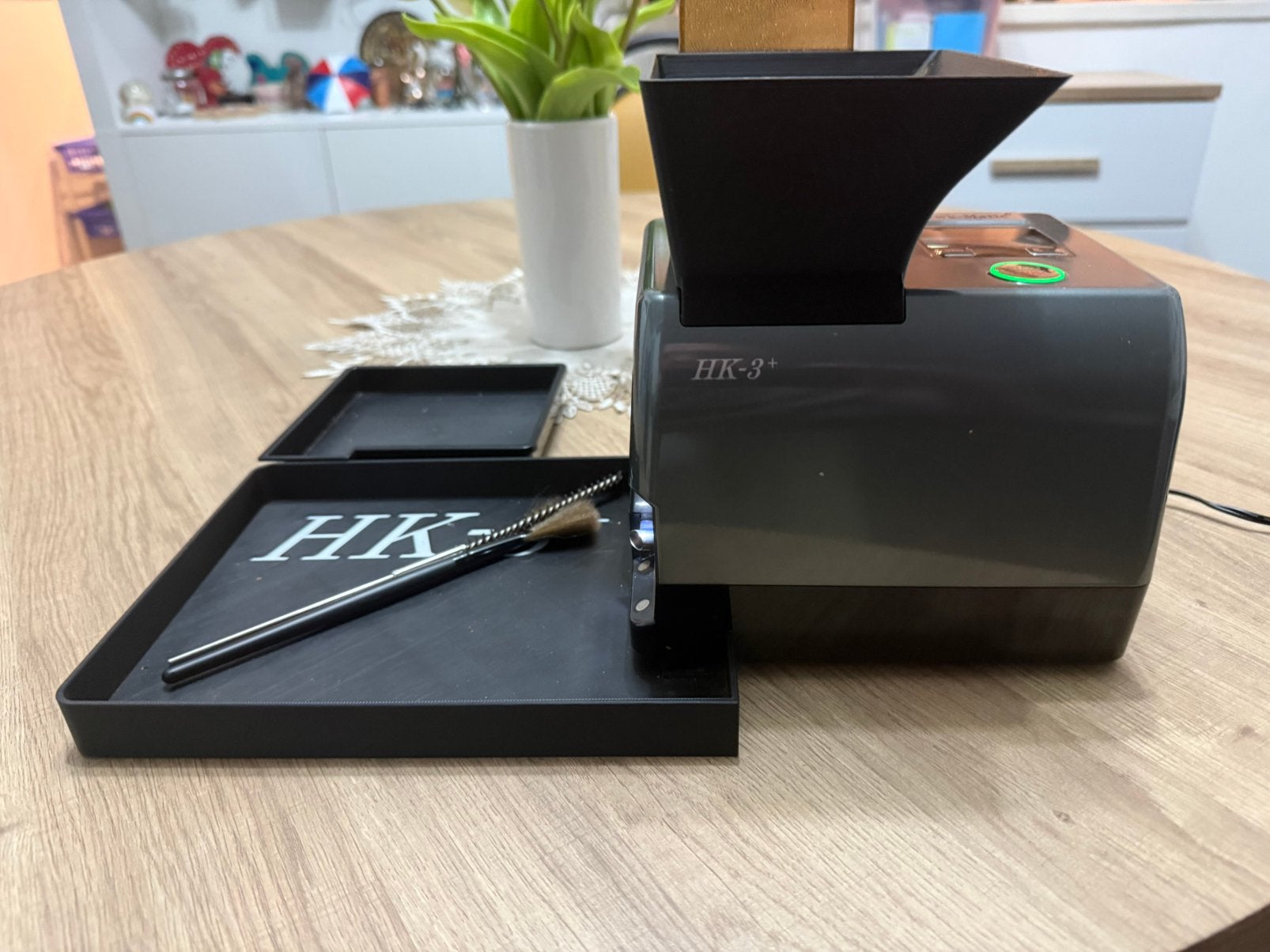 Hawkmatic HK-3+ avec accessoires, Collections, Articles de fumeurs, Briquets & Boîtes d'allumettes, Enlèvement ou Envoi, Comme neuf