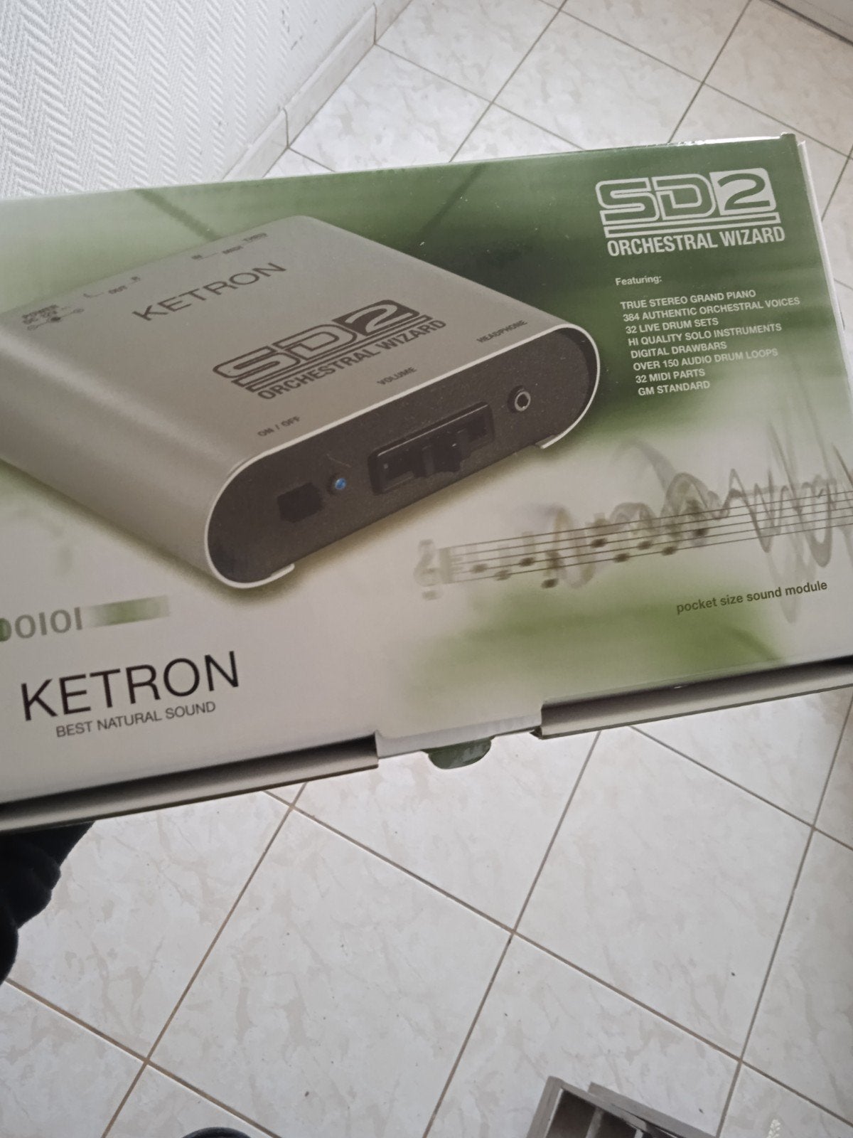 Ketron sd2 module synthetiseur, Ophalen of Verzenden