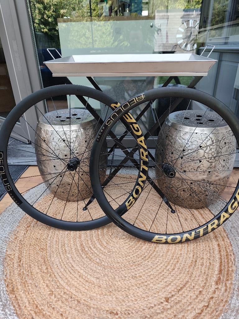 Bontrager aeolus pro37disc, Ophalen, Gebruikt, Wiel, Carbon