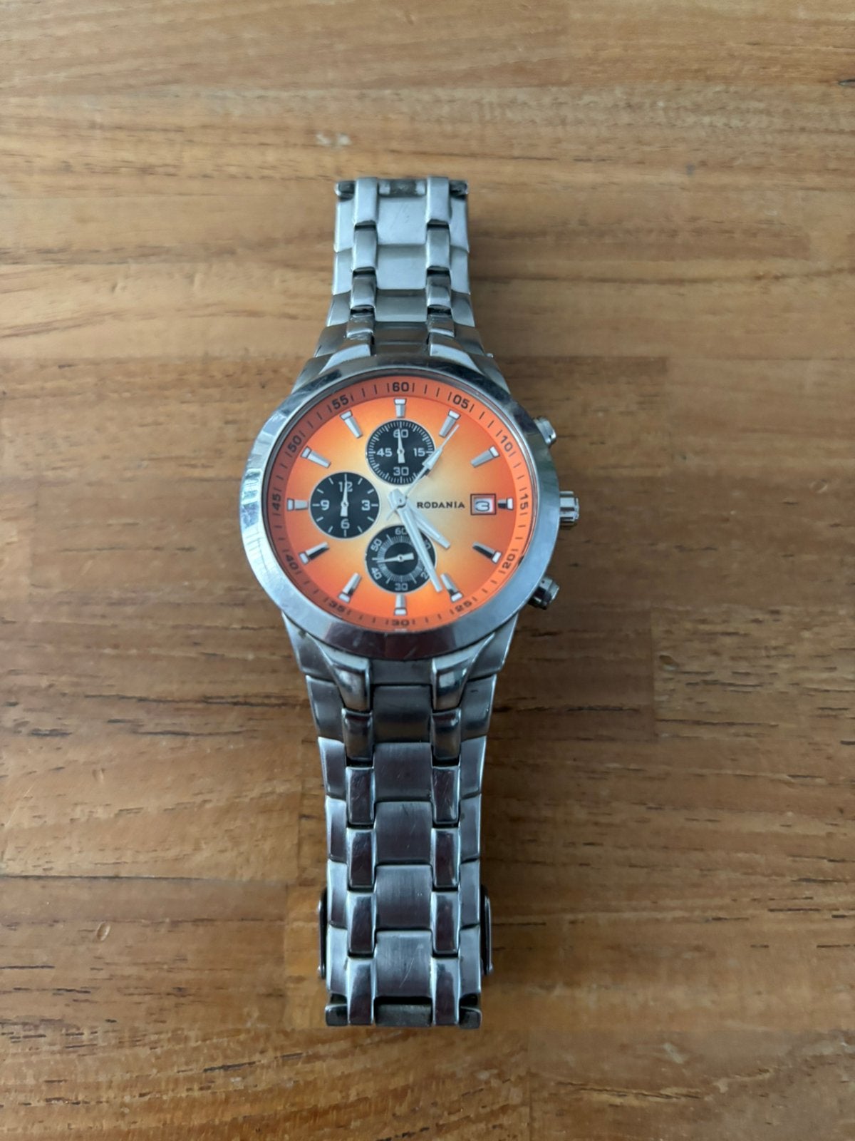 Rodania horloge als nieuw, Handtassen en Accessoires, Horloges | Heren, Ophalen, Zo goed als nieuw