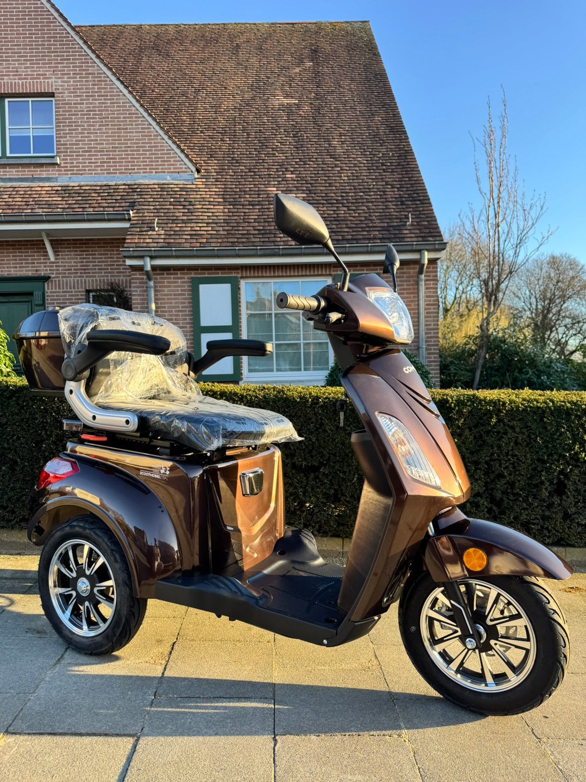 Voiturette électrique Comfigo 25 km/h Scootmobiel (nouveau), Enlèvement ou Envoi, Pliant, Neuf, Fauteuil roulant électrique