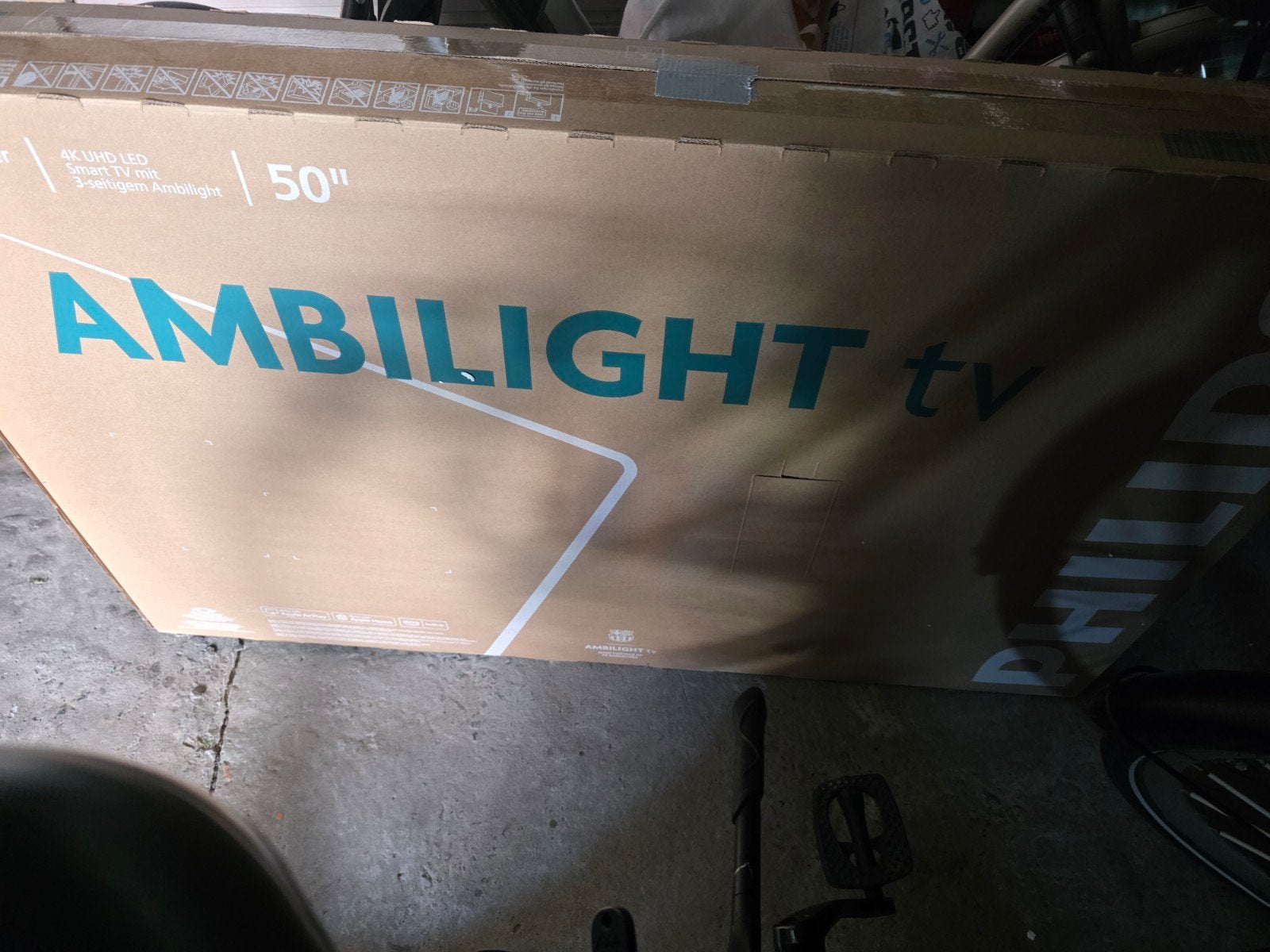 zoek beeldscherm philips ambilight, Ophalen, Philips, LED, 100 cm of meer