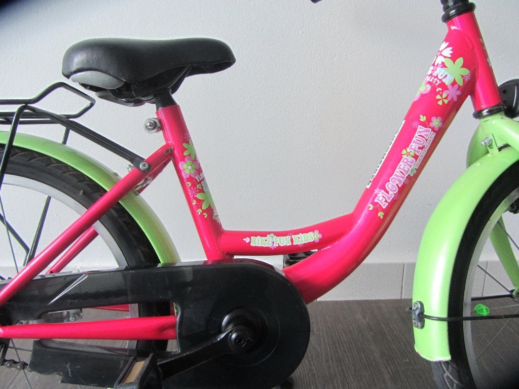 Prachtige 18 inch meisje 6-8j Fun Bike Kids, Ophalen, 18 inch