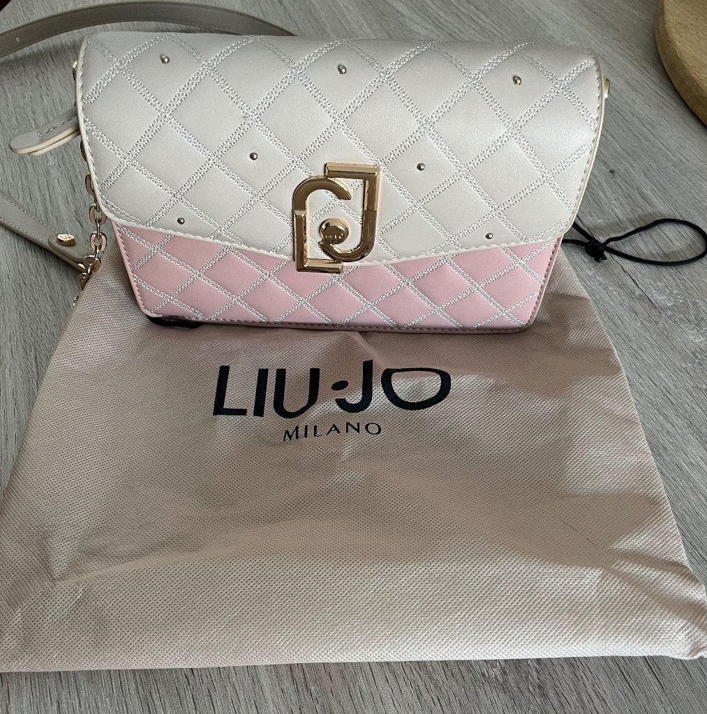 Crossbody Liu Jo - roze, Handtassen en Accessoires, Tassen | Damestassen, Ophalen, Zo goed als nieuw, Roze, Schoudertasje