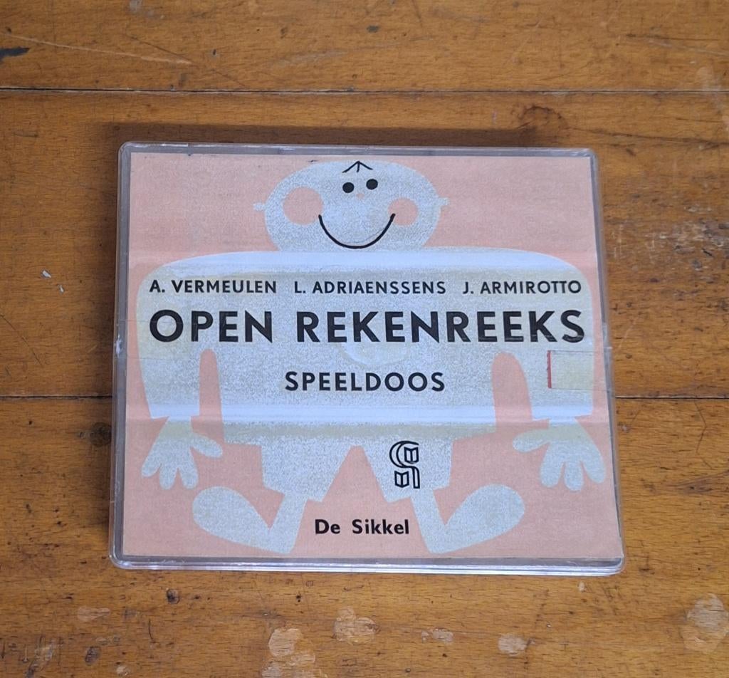 Vintage rekendoos: Open rekenreeks van De Sikkel, Ophalen