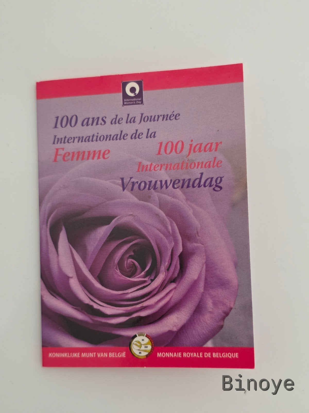 2 Euro Belgique 2011 Journée de la Femme Grande Coincard BU, Enlèvement ou Envoi, Belgique, 2 euros