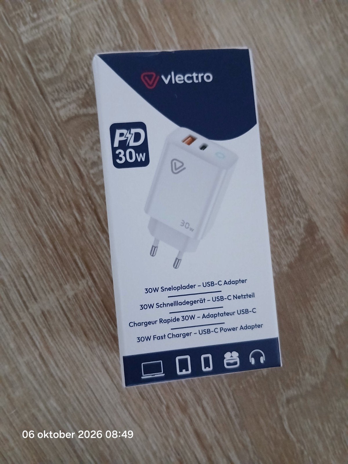 30 w sneloplader usb-c oplader, Computers en Software, Ophalen of Verzenden
