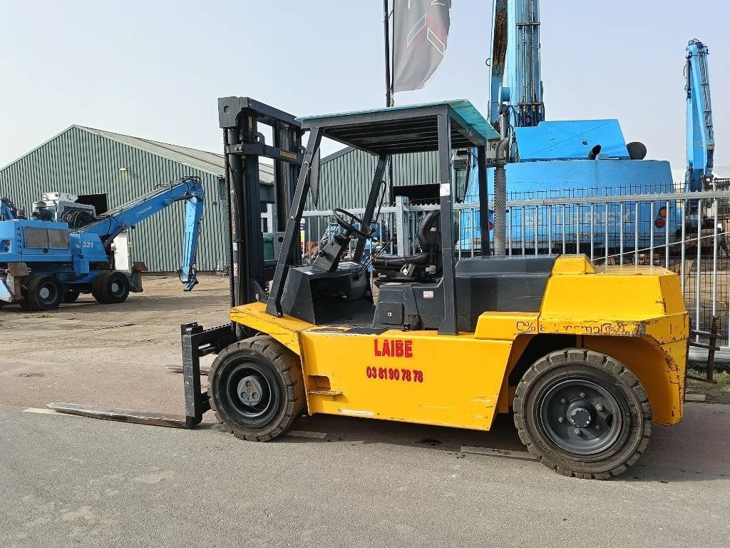 OM carrelli DI60C 6 ton heftruck forklift stapler, Plus de 4 000 kg, Diesel, Chariot élévateur, OM