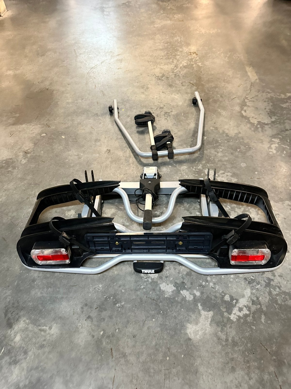 Porte velo THULE, Ophalen, Zo goed als nieuw, 2 fietsen, Trekhaakdrager
